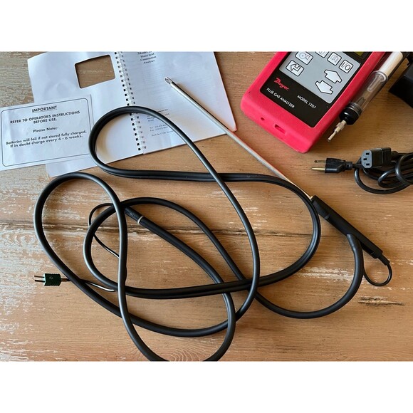 Dwyer Model 1207A Handheld Flue Gas Analyzer Tester Industrial Testing Equipment - Picture 6 of 12